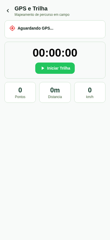 GPS e Trilha