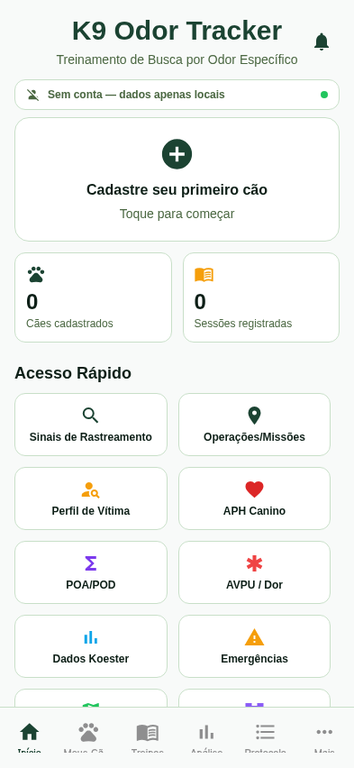 Tela Inicial